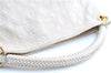 Auth LOUIS VUITTON Monogram Empreinte Artsy MM Shoulder Bag M93449 White 73209