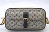 Auth LOUIS VUITTON Monogram Mini Juliet MM Shoulder Cross Bag M92217 Blue 7324C