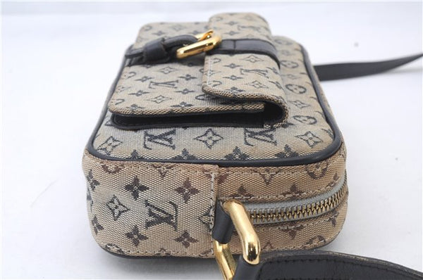 Auth LOUIS VUITTON Monogram Mini Juliet MM Shoulder Cross Bag M92217 Blue 7324C