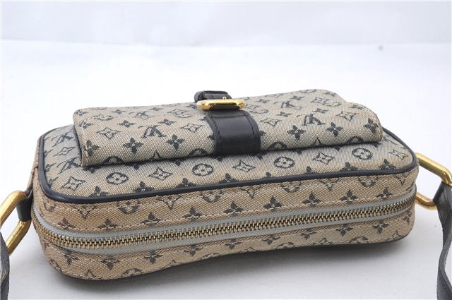 Auth LOUIS VUITTON Monogram Mini Juliet MM Shoulder Cross Bag M92217 Blue 7324C