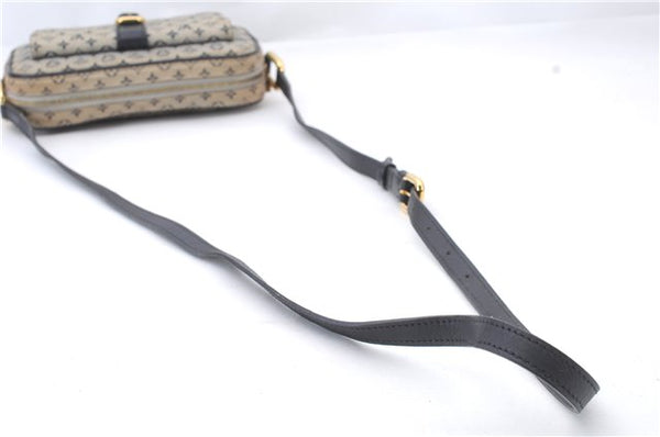 Auth LOUIS VUITTON Monogram Mini Juliet MM Shoulder Cross Bag M92217 Blue 7324C