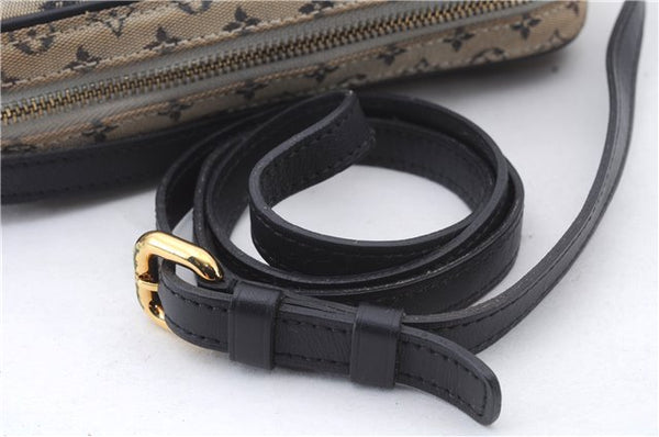 Auth LOUIS VUITTON Monogram Mini Juliet MM Shoulder Cross Bag M92217 Blue 7324C