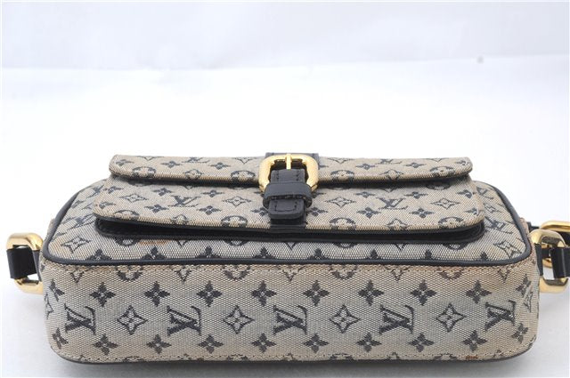 Auth LOUIS VUITTON Monogram Mini Juliet MM Shoulder Cross Bag M92217 Blue 7324C