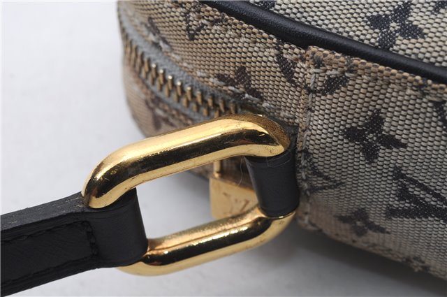 Auth LOUIS VUITTON Monogram Mini Juliet MM Shoulder Cross Bag M92217 Blue 7324C