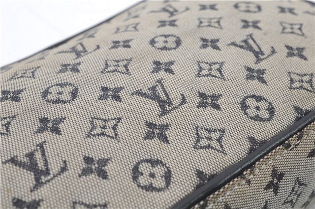 Auth LOUIS VUITTON Monogram Mini Juliet MM Shoulder Cross Bag M92217 Blue 7324C