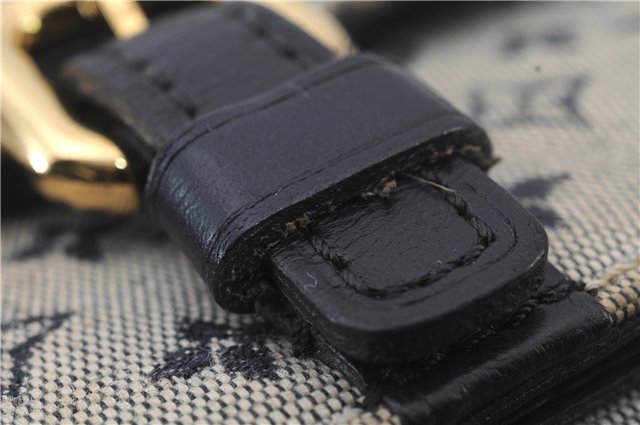 Auth LOUIS VUITTON Monogram Mini Juliet MM Shoulder Cross Bag M92217 Blue 7324C