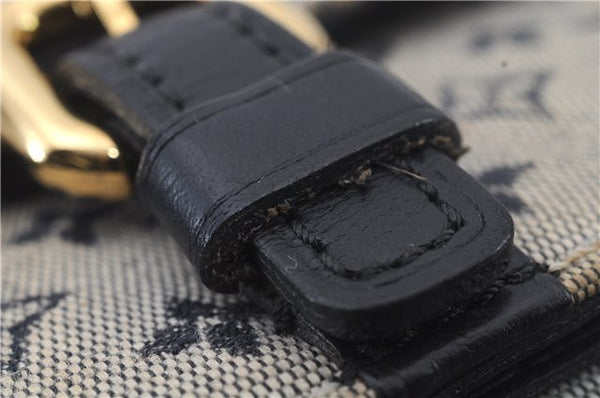 Auth LOUIS VUITTON Monogram Mini Juliet MM Shoulder Cross Bag M92217 Blue 7324C