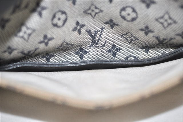 Auth LOUIS VUITTON Monogram Mini Juliet MM Shoulder Cross Bag M92217 Blue 7324C