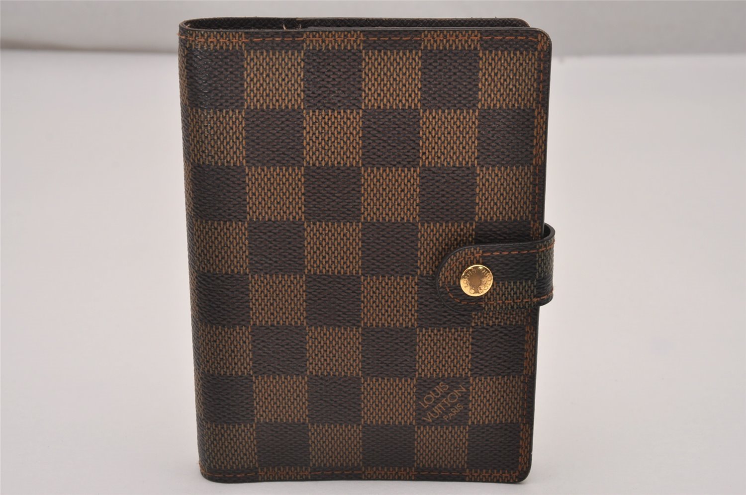 Authentic Louis Vuitton Damier Agenda PM Notebook Cover R20700 LV 7325I