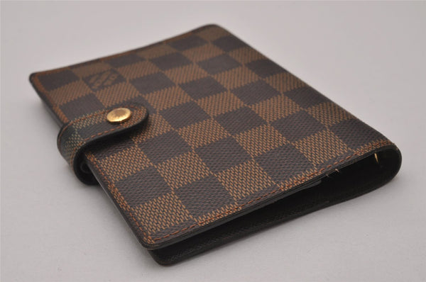 Authentic Louis Vuitton Damier Agenda PM Notebook Cover R20700 LV 7325I