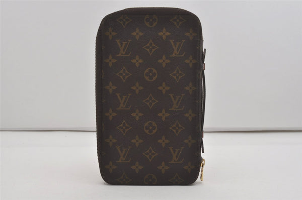 Authentic Louis Vuitton Monogram Poche Escapade Travel Case M60113 LV 7326I