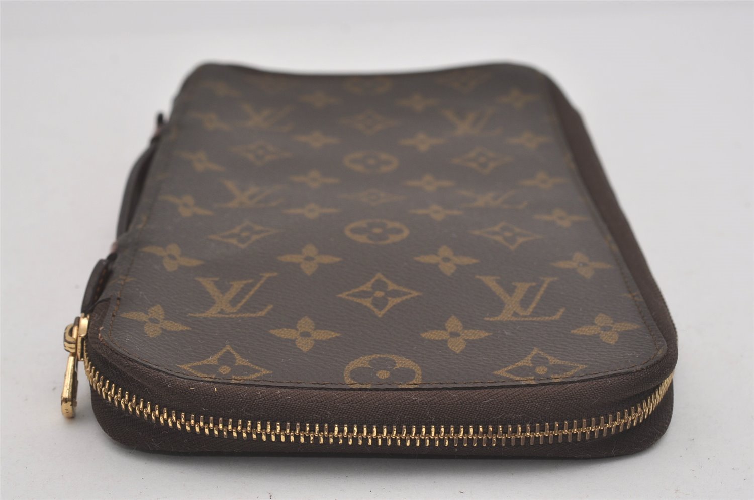 Authentic Louis Vuitton Monogram Poche Escapade Travel Case M60113 LV 7326I