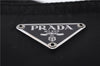 Authentic PRADA Nylon Leather Shoulder Tote Bag Purse Black 7327C