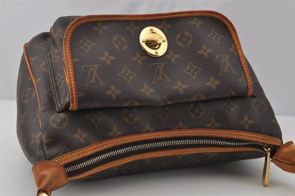 Authentic Louis Vuitton Monogram Tikal GM Shoulder Bag M40077 LV 7327I