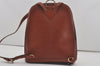 Authentic Louis Vuitton Epi Gobelin Backpack Brown M52293 LV 7331I