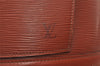Authentic Louis Vuitton Epi Gobelin Backpack Brown M52293 LV 7331I