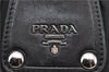 Authentic PRADA Nylon Leather 2Way Shoulder Hand Bag Purse Black 7334C