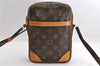 Authentic Louis Vuitton Monogram Danube Shoulder Cross Body Bag M45266 LV 7340E