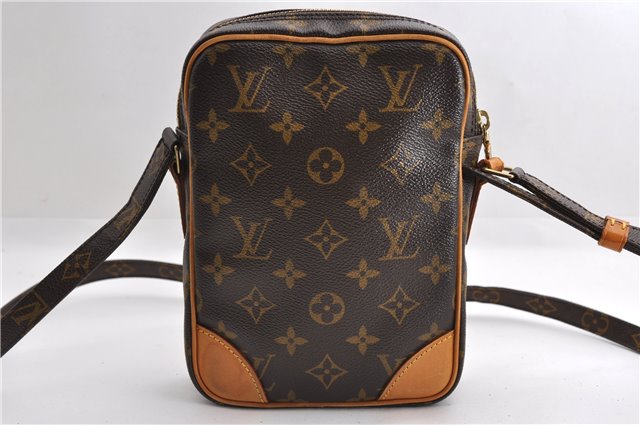 Authentic Louis Vuitton Monogram Danube Shoulder Cross Body Bag M45266 LV 7340E