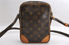 Authentic Louis Vuitton Monogram Danube Shoulder Cross Body Bag M45266 LV 7340E