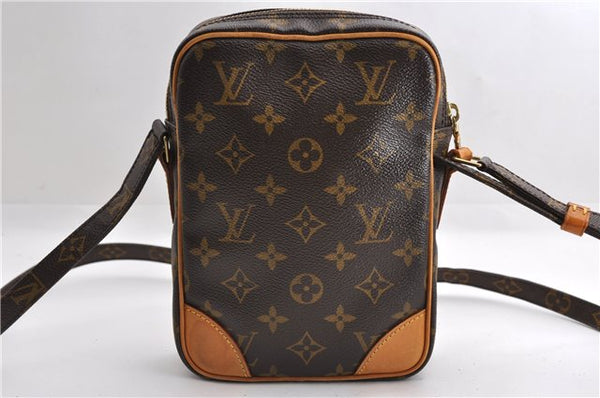 Authentic Louis Vuitton Monogram Danube Shoulder Cross Body Bag M45266 LV 7340E