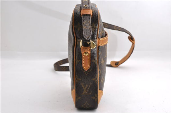 Authentic Louis Vuitton Monogram Danube Shoulder Cross Body Bag M45266 LV 7340E