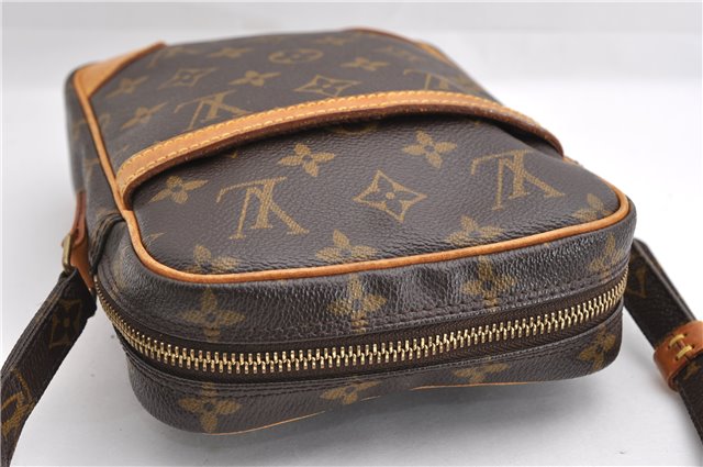 Authentic Louis Vuitton Monogram Danube Shoulder Cross Body Bag M45266 LV 7340E