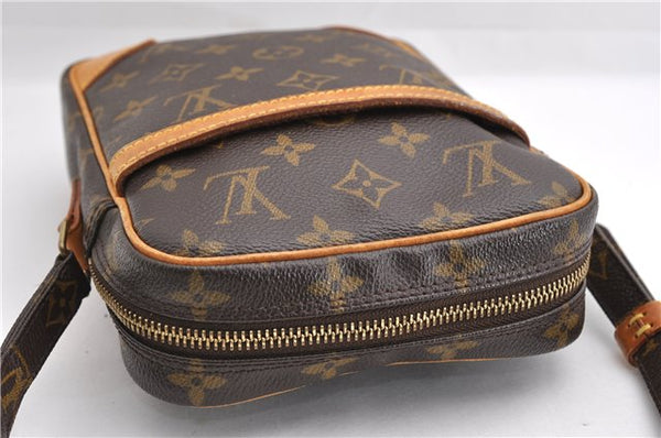 Authentic Louis Vuitton Monogram Danube Shoulder Cross Body Bag M45266 LV 7340E
