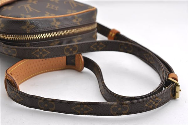 Authentic Louis Vuitton Monogram Danube Shoulder Cross Body Bag M45266 LV 7340E