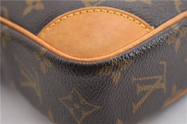 Authentic Louis Vuitton Monogram Danube Shoulder Cross Body Bag M45266 LV 7340E