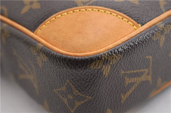 Authentic Louis Vuitton Monogram Danube Shoulder Cross Body Bag M45266 LV 7340E