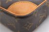 Authentic Louis Vuitton Monogram Danube Shoulder Cross Body Bag M45266 LV 7340E