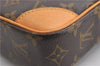 Authentic Louis Vuitton Monogram Danube Shoulder Cross Body Bag M45266 LV 7340E