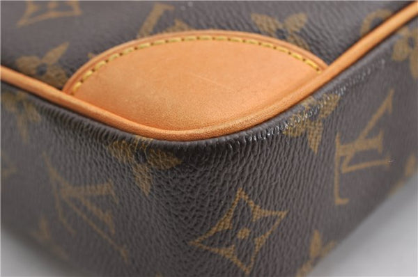 Authentic Louis Vuitton Monogram Danube Shoulder Cross Body Bag M45266 LV 7340E