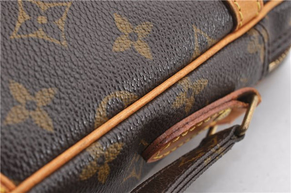 Authentic Louis Vuitton Monogram Danube Shoulder Cross Body Bag M45266 LV 7340E