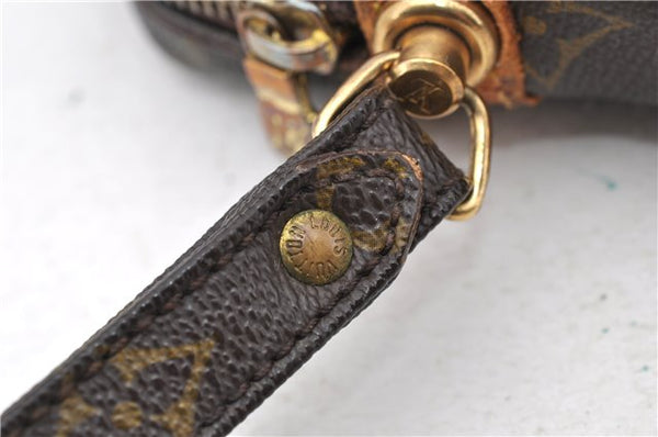 Auth LOUIS VUITTON Monogram Marly Dragonne GM Clutch Hand Bag M51825 LV 7342C