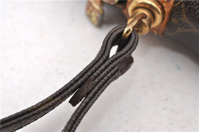 Auth LOUIS VUITTON Monogram Marly Dragonne GM Clutch Hand Bag M51825 LV 7342C