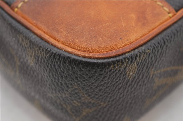 Auth LOUIS VUITTON Monogram Marly Dragonne GM Clutch Hand Bag M51825 LV 7342C