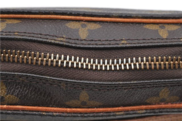 Auth LOUIS VUITTON Monogram Marly Dragonne GM Clutch Hand Bag M51825 LV 7342C