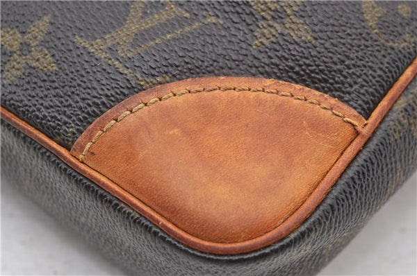 Auth LOUIS VUITTON Monogram Marly Dragonne GM Clutch Hand Bag M51825 LV 7342C