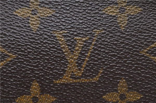 Auth LOUIS VUITTON Monogram Marly Dragonne GM Clutch Hand Bag M51825 LV 7342C