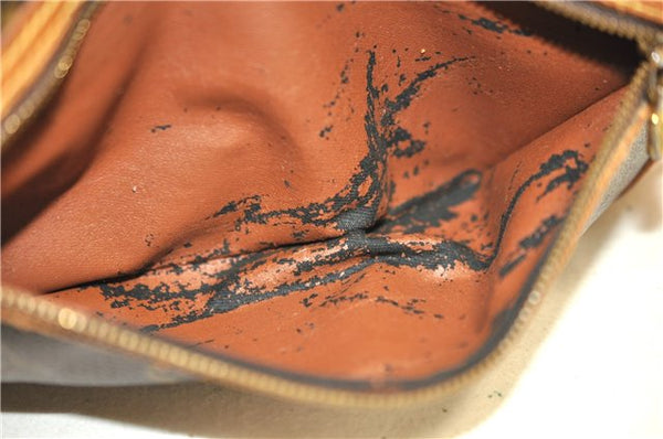 Auth LOUIS VUITTON Monogram Marly Dragonne GM Clutch Hand Bag M51825 LV 7342C