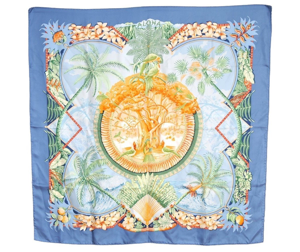 Authentic HERMES Carre 90 Scarf 