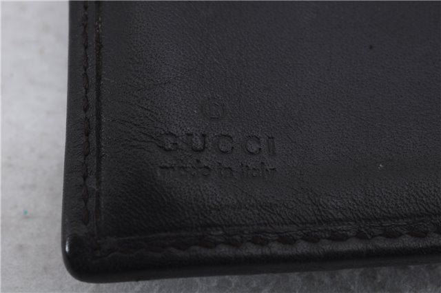 Authentic GUCCI Bifold Long Wallet Purse GG Canvas Leather Brown 2Set 7344D