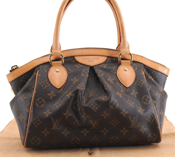 Authentic Louis Vuitton Monogram Tivoli PM Hand Tote Bag M40143 LV 7345E