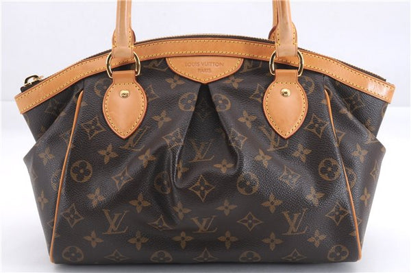 Authentic Louis Vuitton Monogram Tivoli PM Hand Tote Bag M40143 LV 7345E