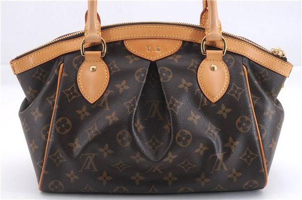 Authentic Louis Vuitton Monogram Tivoli PM Hand Tote Bag M40143 LV 7345E