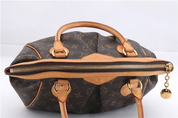 Authentic Louis Vuitton Monogram Tivoli PM Hand Tote Bag M40143 LV 7345E