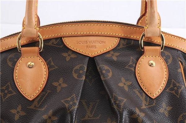 Authentic Louis Vuitton Monogram Tivoli PM Hand Tote Bag M40143 LV 7345E