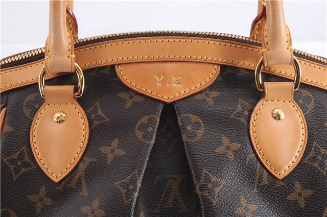 Authentic Louis Vuitton Monogram Tivoli PM Hand Tote Bag M40143 LV 7345E